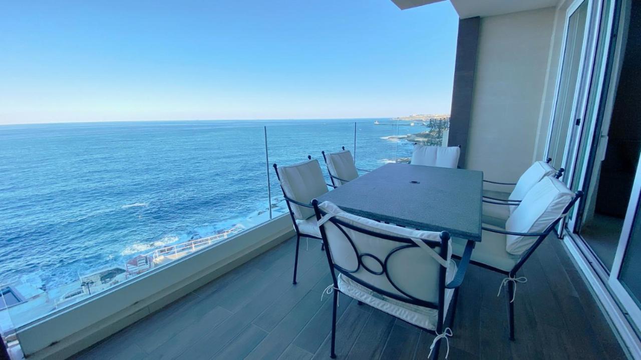 Ferienwohnung Point Sliema Sea Front Exterior foto